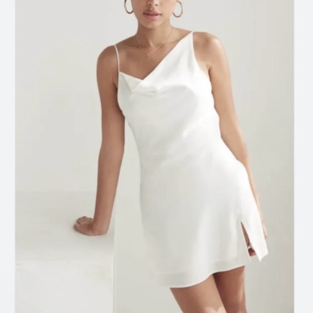 American Threads Slip Dress White Size Large